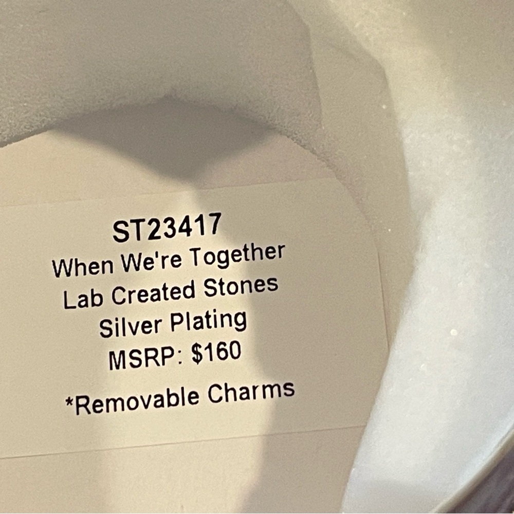 🆕 Bomb Party - When We're Together - Lab Created Stones - Silver Plating - Mask - Picture 4 of 13
